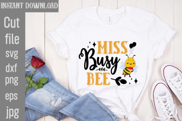 Download Miss Busy Bee SVG Cut File - Miss busy bee svg cut file Collection