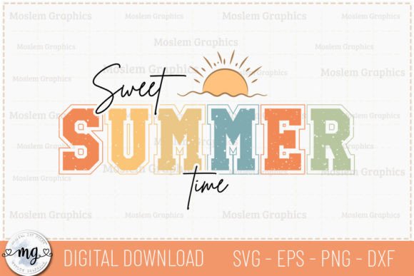 Download Sweet Summertime - Retro Summer SVG - Retro summer svg Collection